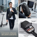 Sac à bandoulière Antivol – L'Équilibre Parfait entre Style Urbain et Sécurité